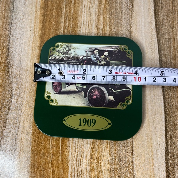 Coca-Cola 6pc Coaster Set 1990 Vintage Delivery Trucks Of Early 1900s. EUC - Picture 8 of 8